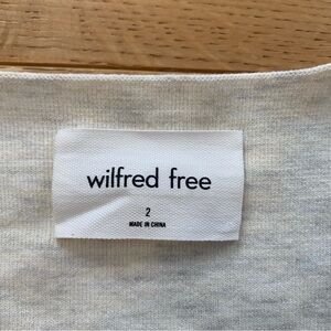 Wilfred Free size 2 (fits M/L) Heather grey sweater
